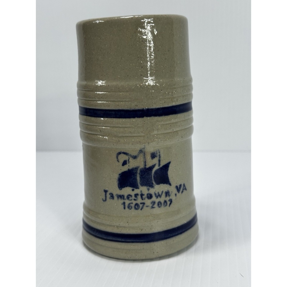 WILLIAMSBURG‎ POTTERY RARE JAMESTOWN VA. 400TH  ANNIVERSARY MUG 720/5000